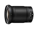 Nikon Nikkor Z 20 mm f/1.8 S, Lente ultragrandangular Brillante de Longitud Focal Fija f/1.8, Negro, Tarjeta Nital: 4 años de garantía