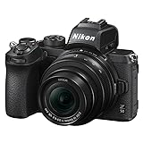 Nikon Z50 - Cámara DX Mirrorless, 11 FPS, Vídeo 4K, Pantalla Táctil abatible, Kit Cuerpo con Objetivo 16-50 DX VR, Color Negro