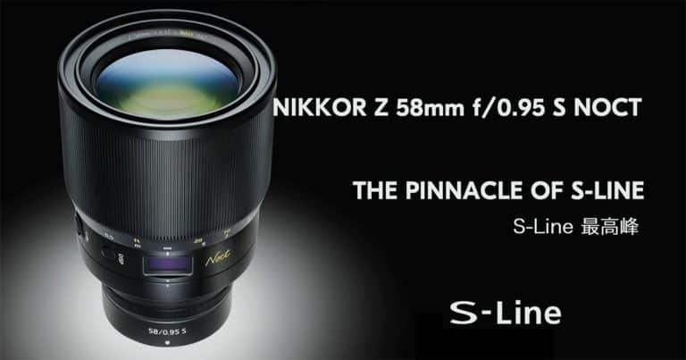 Primera imagen del Nikkor Z 58mm f/0.95 S NOCT