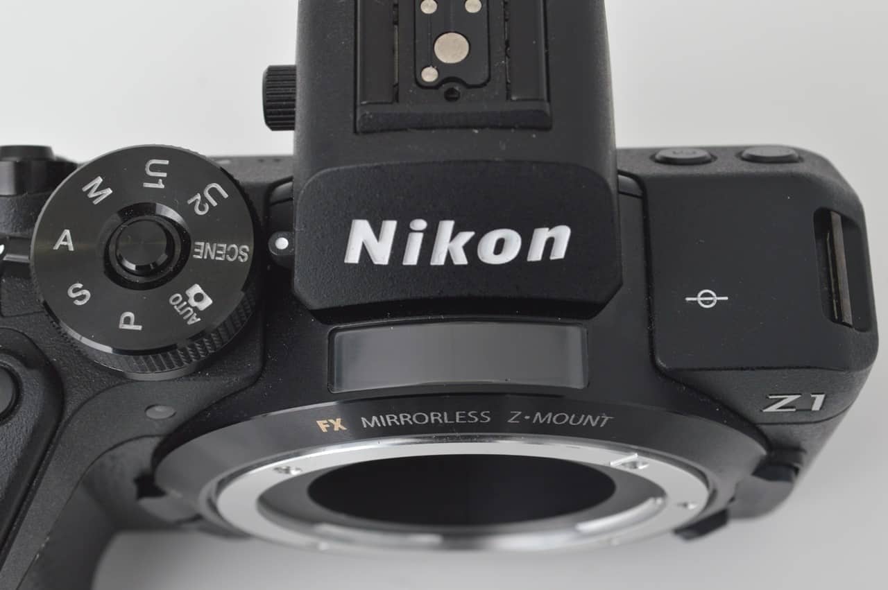 Protoripo de una Nikon Z1, publicado en NikonRumores.