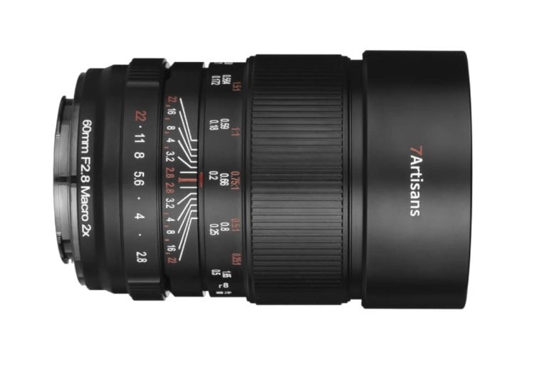 7artisans 60mm F2.8 Macro 2X, nueva versión para formato completo