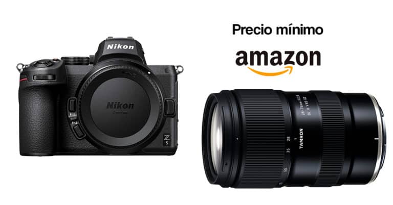 Tamron 28-75mm F2.8 G2, Nikon Z5… precios mínimos en Amazon